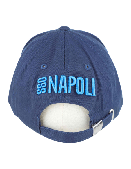 CAPPELLO BASEBALL PATCH PELLE E RICAMO 100%CO Enzo Castellano SSC NAPOLI