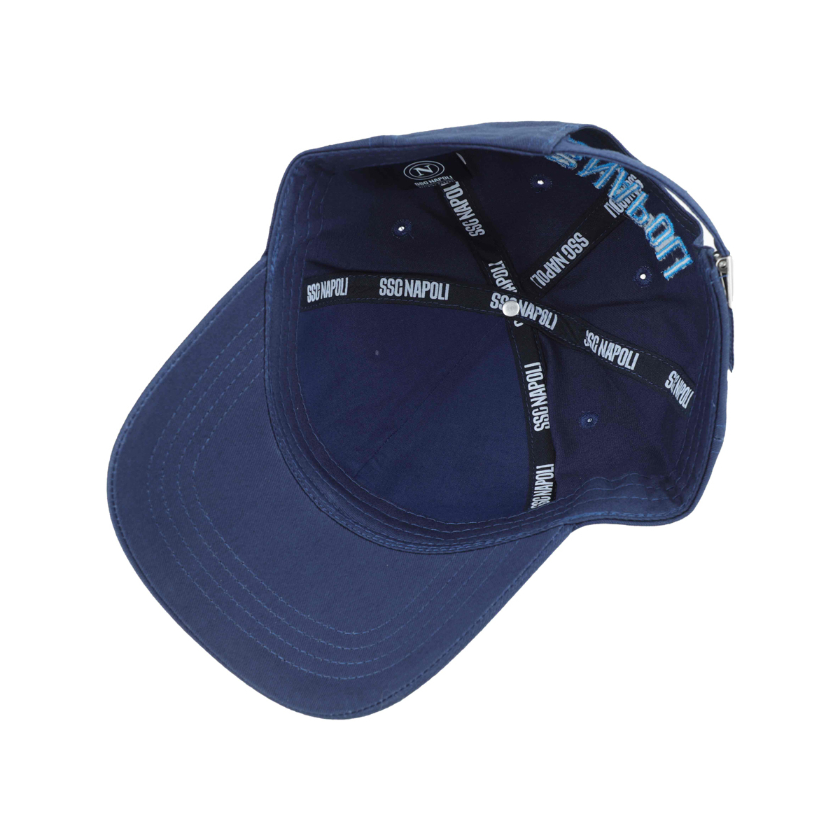 CAPPELLO BASEBALL PATCH PELLE E RICAMO 100%CO Enzo Castellano SSC NAPOLI