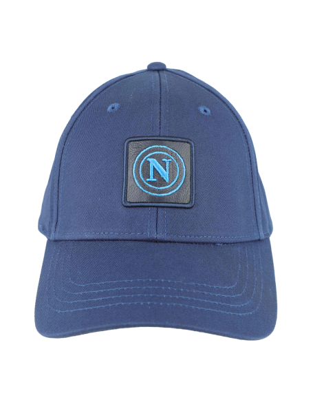 CAPPELLO BASEBALL PATCH PELLE E RICAMO 100%CO Enzo Castellano SSC NAPOLI