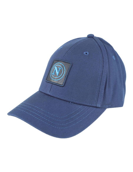 CAPPELLO BASEBALL PATCH PELLE E RICAMO 100%CO Enzo Castellano SSC NAPOLI
