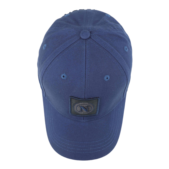 CAPPELLO BASEBALL PATCH PELLE E RICAMO 100%CO Enzo Castellano SSC NAPOLI 2