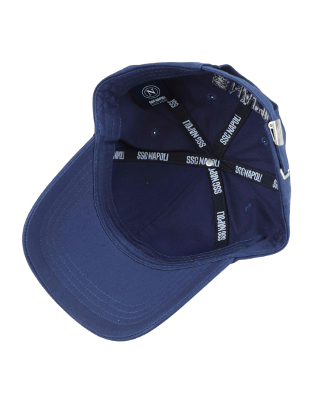 CAPPELLO BASEBALL PATCH PELLE E RICAMO 100%CO Enzo Castellano SSC NAPOLI