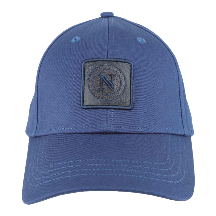CAPPELLO BASEBALL PATCH PELLE E RICAMO 100%CO Enzo Castellano SSC NAPOLI