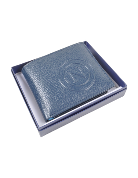 PORTAFOGLIO SLIM 100% PELLE Enzo Castellano SSC NAPOLI