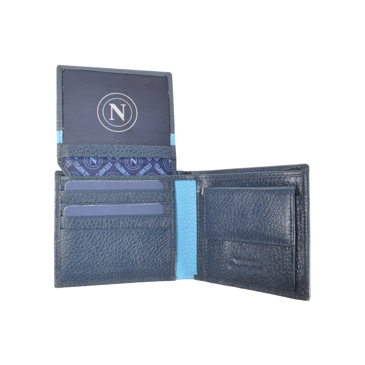 PORTAFOGLIO SLIM 100% PELLE Enzo Castellano SSC NAPOLI