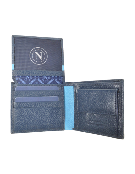 PORTAFOGLIO SLIM 100% PELLE Enzo Castellano SSC NAPOLI