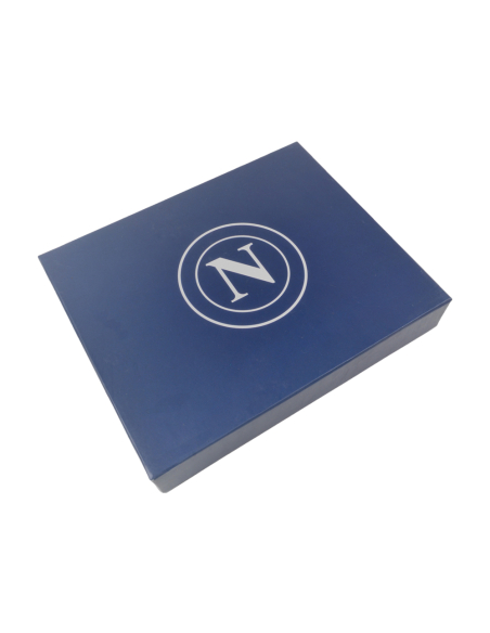 PORTAFOGLIO SLIM 100% PELLE Enzo Castellano SSC NAPOLI