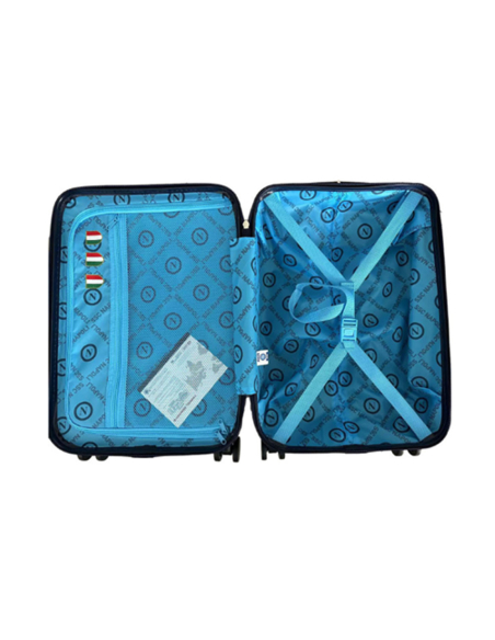 Trolley Cabin Size Pc/abs Enzo Castellano Ssc Napoli - Imma Italy