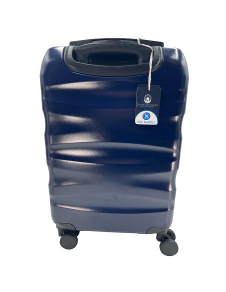 Trolley Cabin Size Pc/abs Enzo Castellano Ssc Napoli - Imma Italy