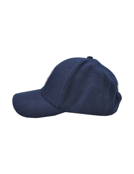 CAPPELLO BASEBALL FELTRO RICAMATO 100%PL BOLOGNA