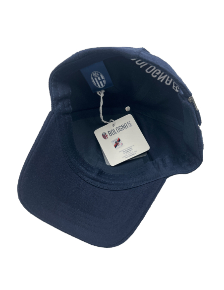 CAPPELLO BASEBALL FELTRO RICAMATO 100%PL BOLOGNA