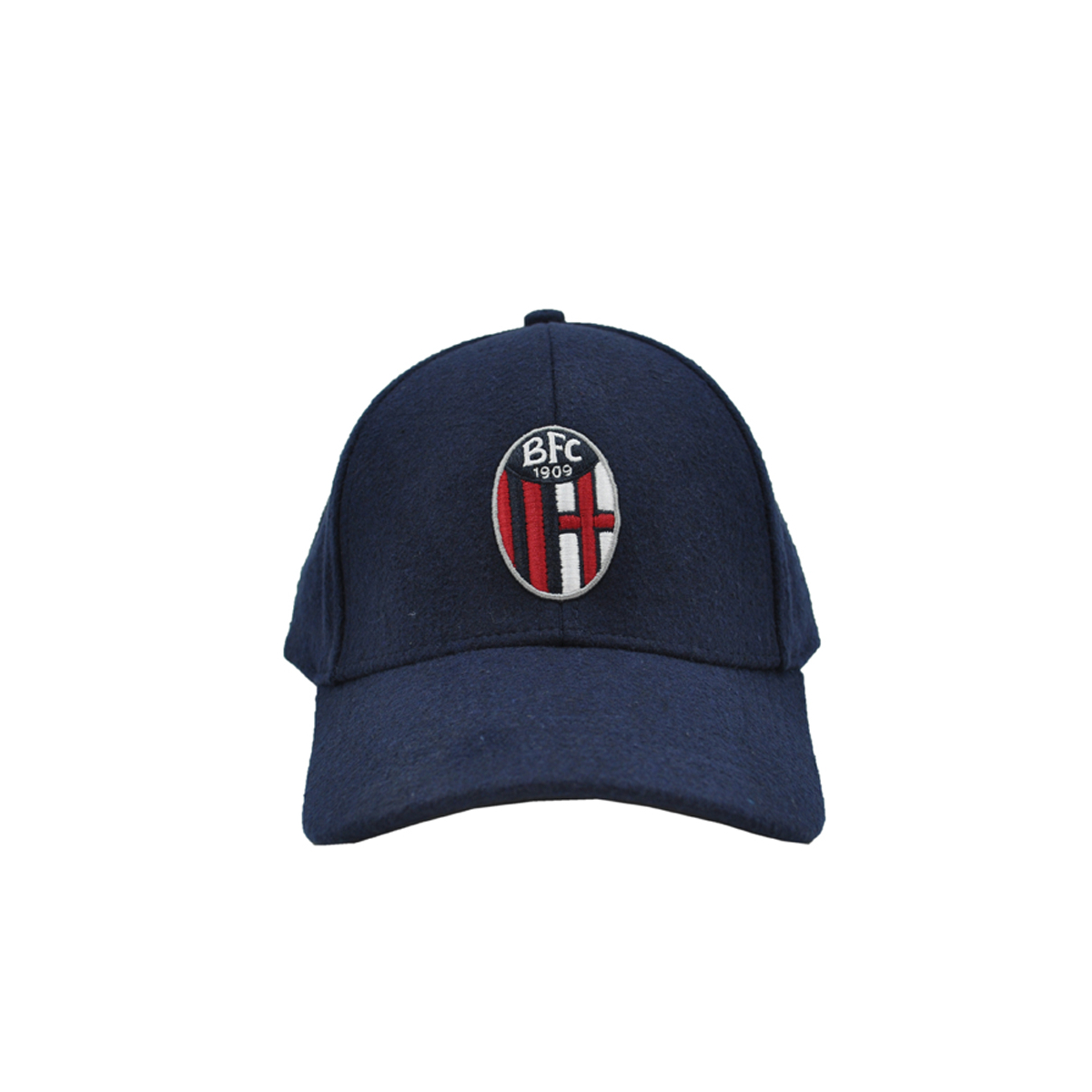 CAPPELLO BASEBALL FELTRO RICAMATO 100%PL BOLOGNA