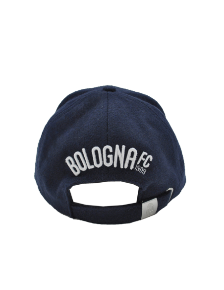 CAPPELLO BASEBALL FELTRO RICAMATO 100%PL BOLOGNA