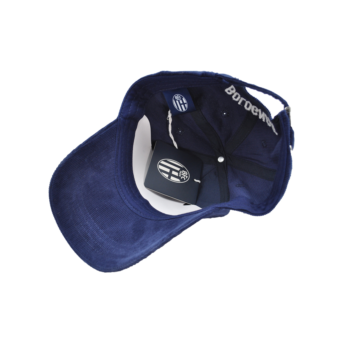 CAPPELLO BASEBALL VELLUTO RICAMATO 100%CO BOLOGNA