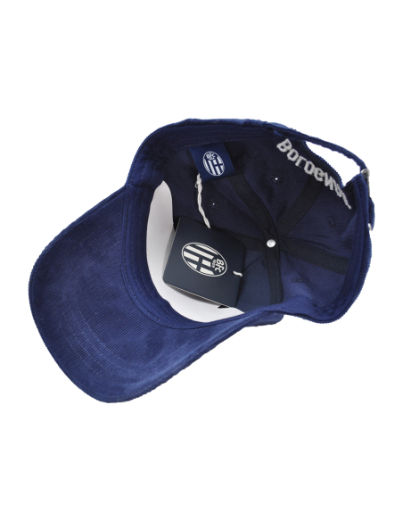 CAPPELLO BASEBALL VELLUTO RICAMATO 100%CO BOLOGNA