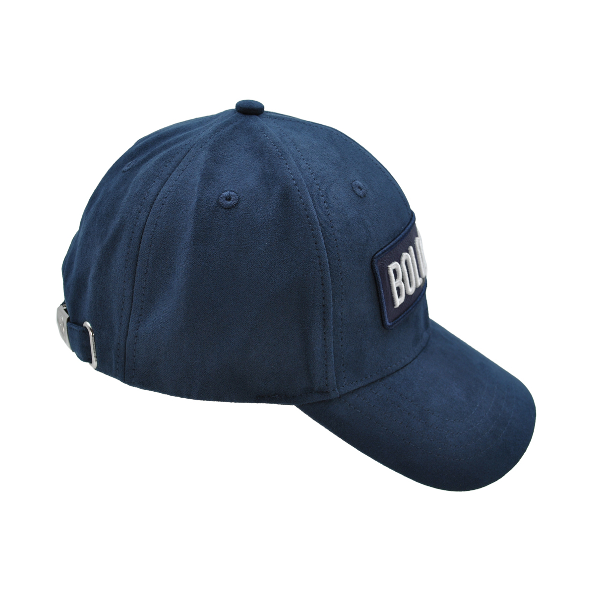CAPPELLO BASEBALL ALCANTARA RICAMATO 100%PL BOLOGNA
