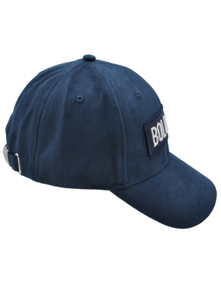 CAPPELLO BASEBALL ALCANTARA RICAMATO 100%PL BOLOGNA