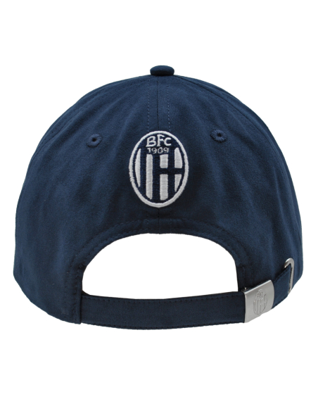 CAPPELLO BASEBALL ALCANTARA RICAMATO 100%PL BOLOGNA