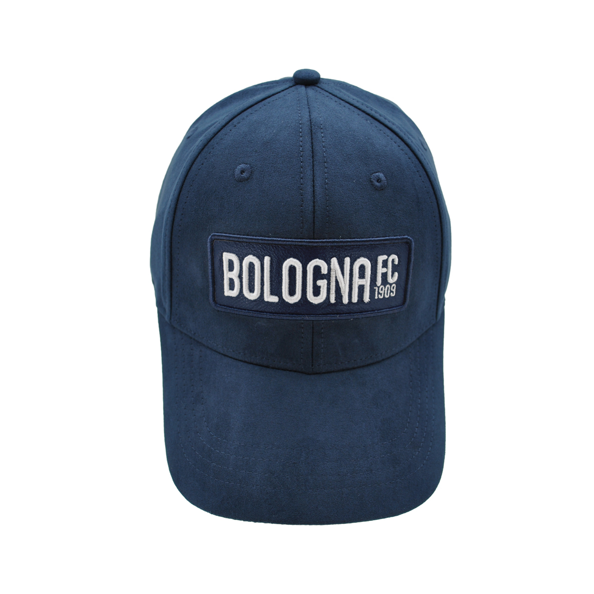 CAPPELLO BASEBALL ALCANTARA RICAMATO 100%PL BOLOGNA