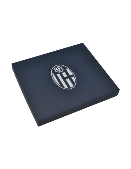 PARURE PORTACARTE E PORTACHIAVI 100%PELLE BOLOGNA