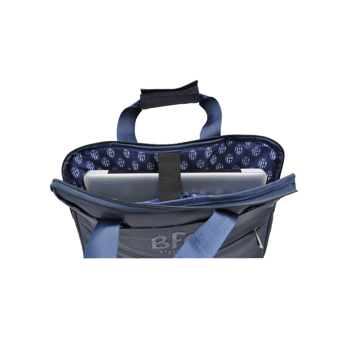 BORSA TRAVEL PORTA PC est.100%PU int.100%PL BOLOGNA
