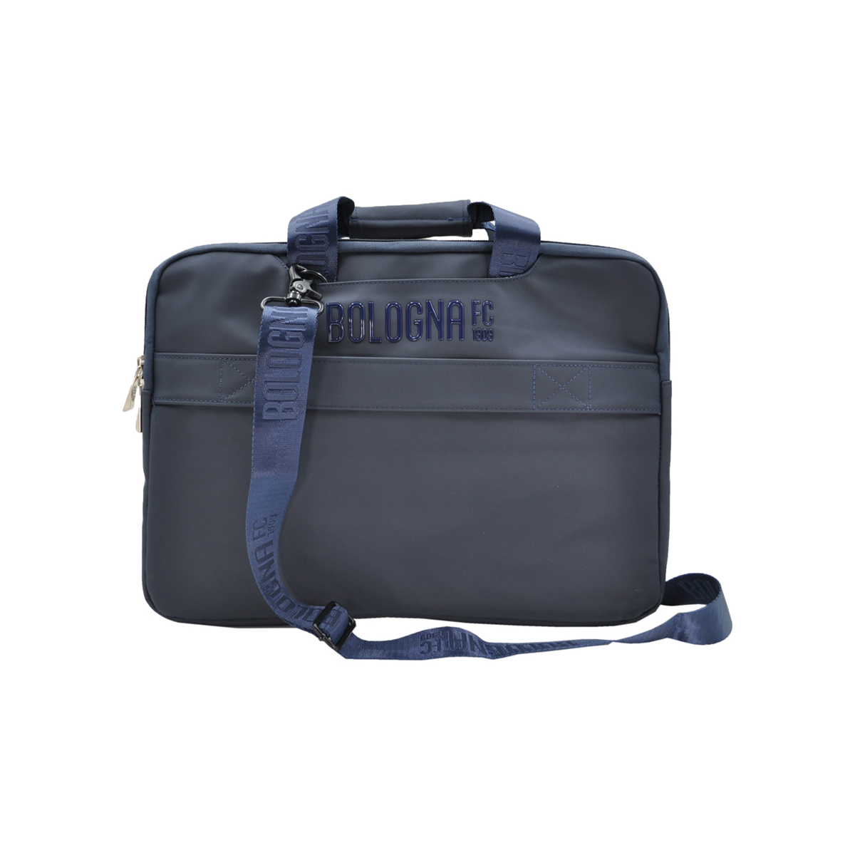 BORSA TRAVEL PORTA PC est.100%PU int.100%PL BOLOGNA