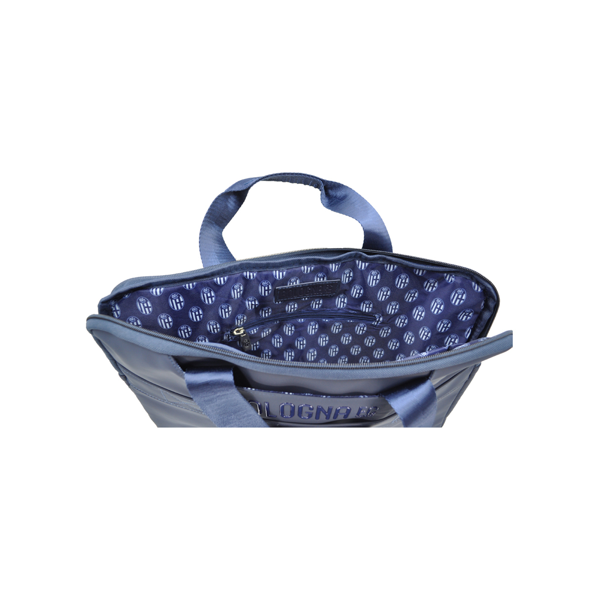 BORSA TRAVEL PORTA PC est.100%PU int.100%PL BOLOGNA