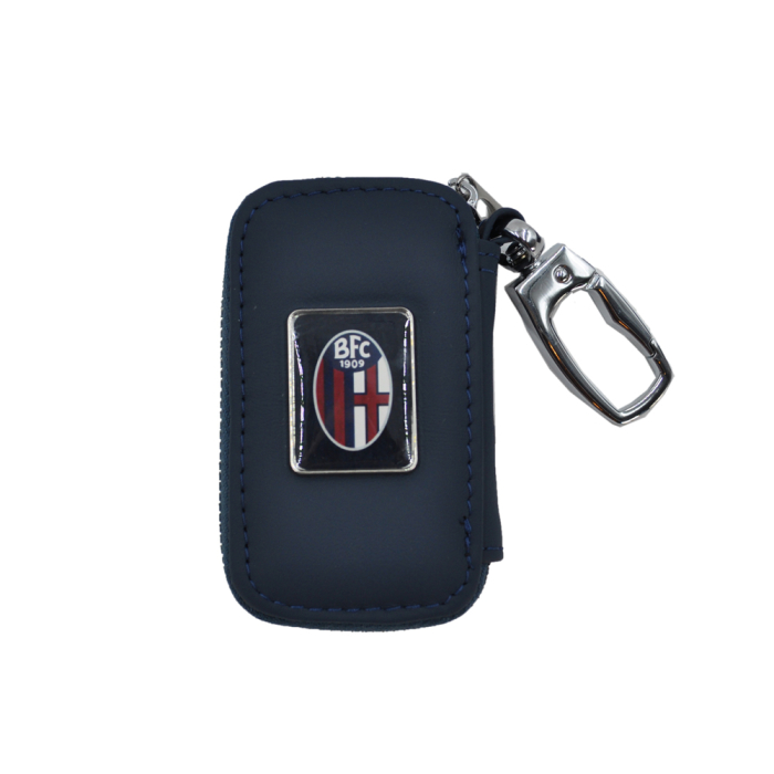PORTACHIAVI PELLE CON ZIP Est.100%PELLE Int.100%PU BOLOGNA