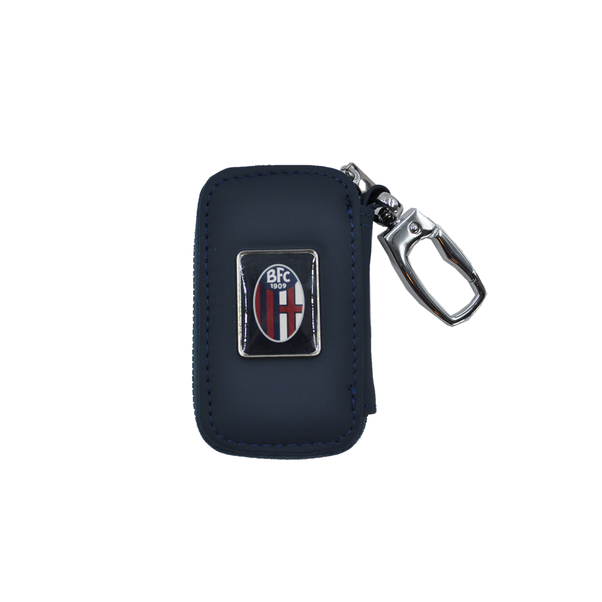 PORTACHIAVI PELLE CON ZIP Est.100%PELLE Int.100%PU BOLOGNA