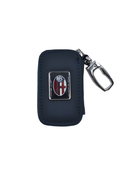 PORTACHIAVI PELLE CON ZIP Est.100%PELLE Int.100%PU BOLOGNA