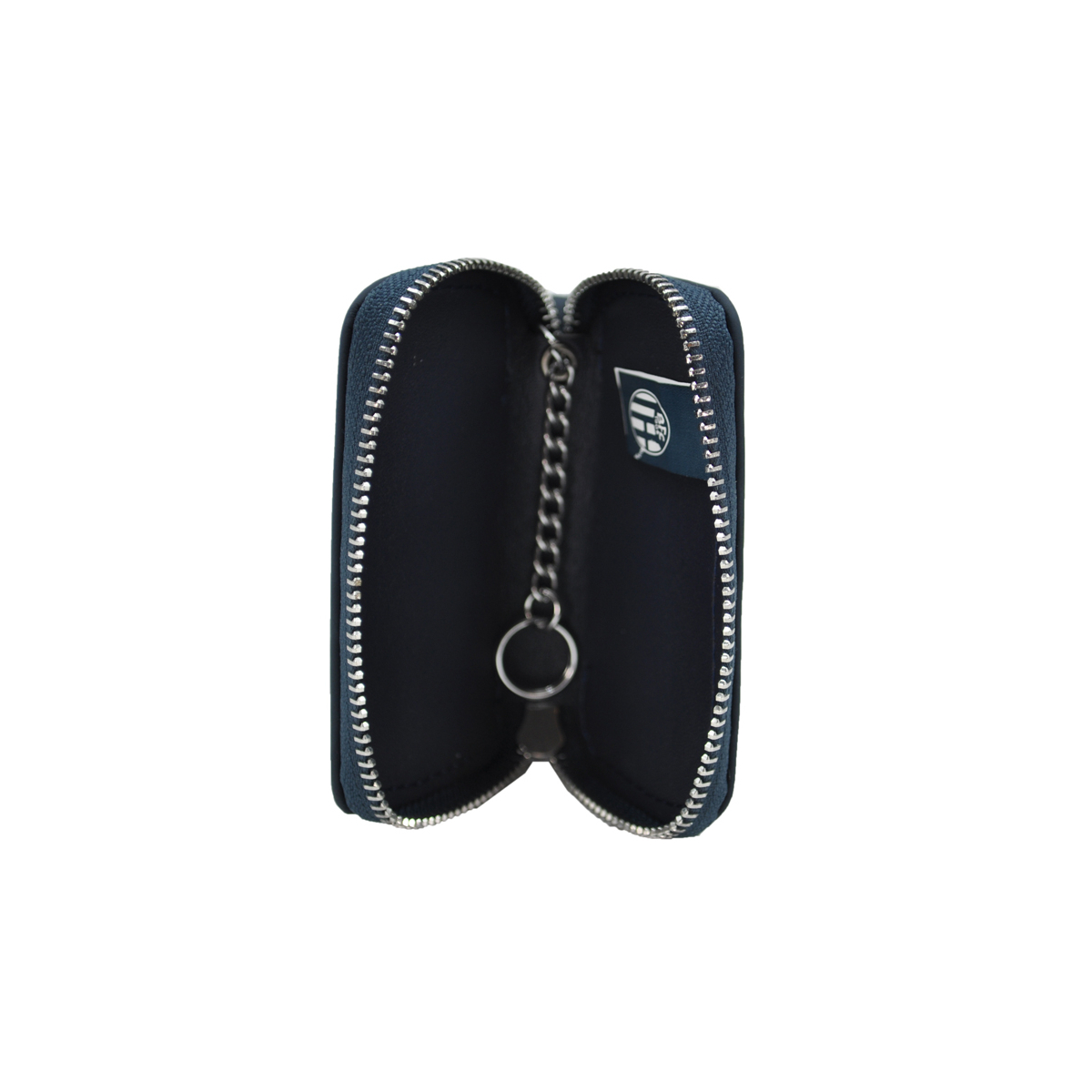 PORTACHIAVI PELLE CON ZIP Est.100%PELLE Int.100%PU BOLOGNA