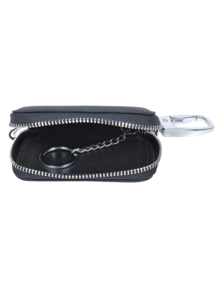 PORTACHIAVI PELLE CON ZIP Est.100%PELLE Int.100%PU TORINO