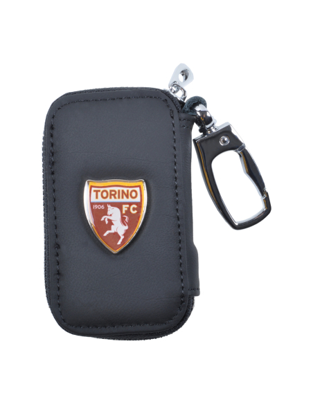 PORTACHIAVI PELLE CON ZIP Est.100%PELLE Int.100%PU TORINO