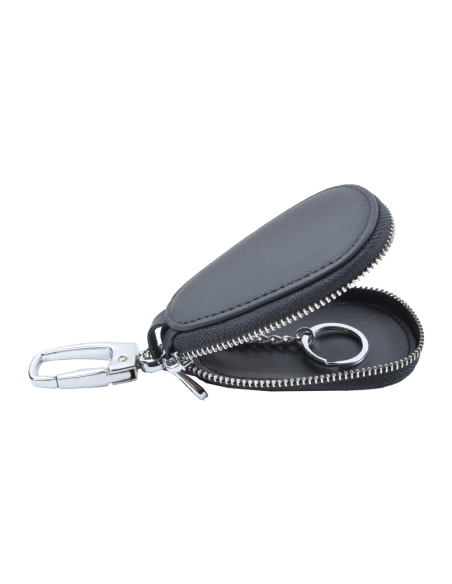 PORTACHIAVI PELLE CON ZIP Est.100%PELLE Int.100%PU TORINO
