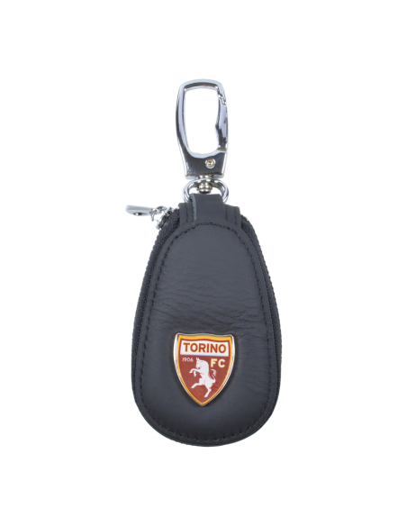 PORTACHIAVI PELLE CON ZIP Est.100%PELLE Int.100%PU TORINO