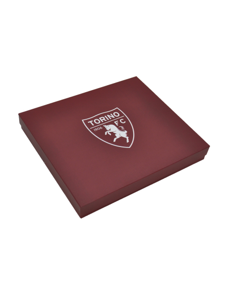 PARURE PORTACARTE E PORTACHIAVI 100%PELLE TORINO