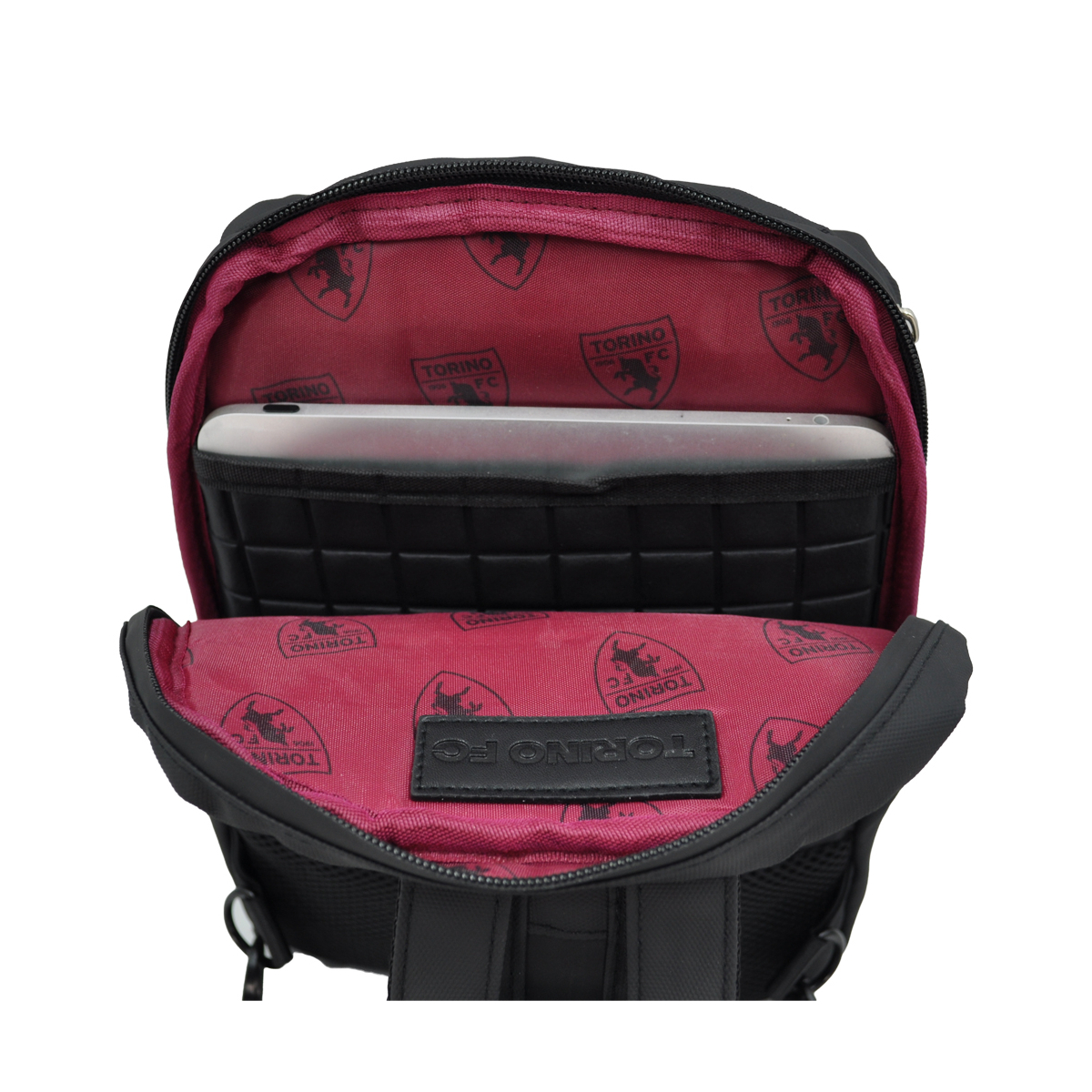 BORSELLO TRAVEL MONOSPALLA est.60%PVC 40%PL int.100%PL TORINO