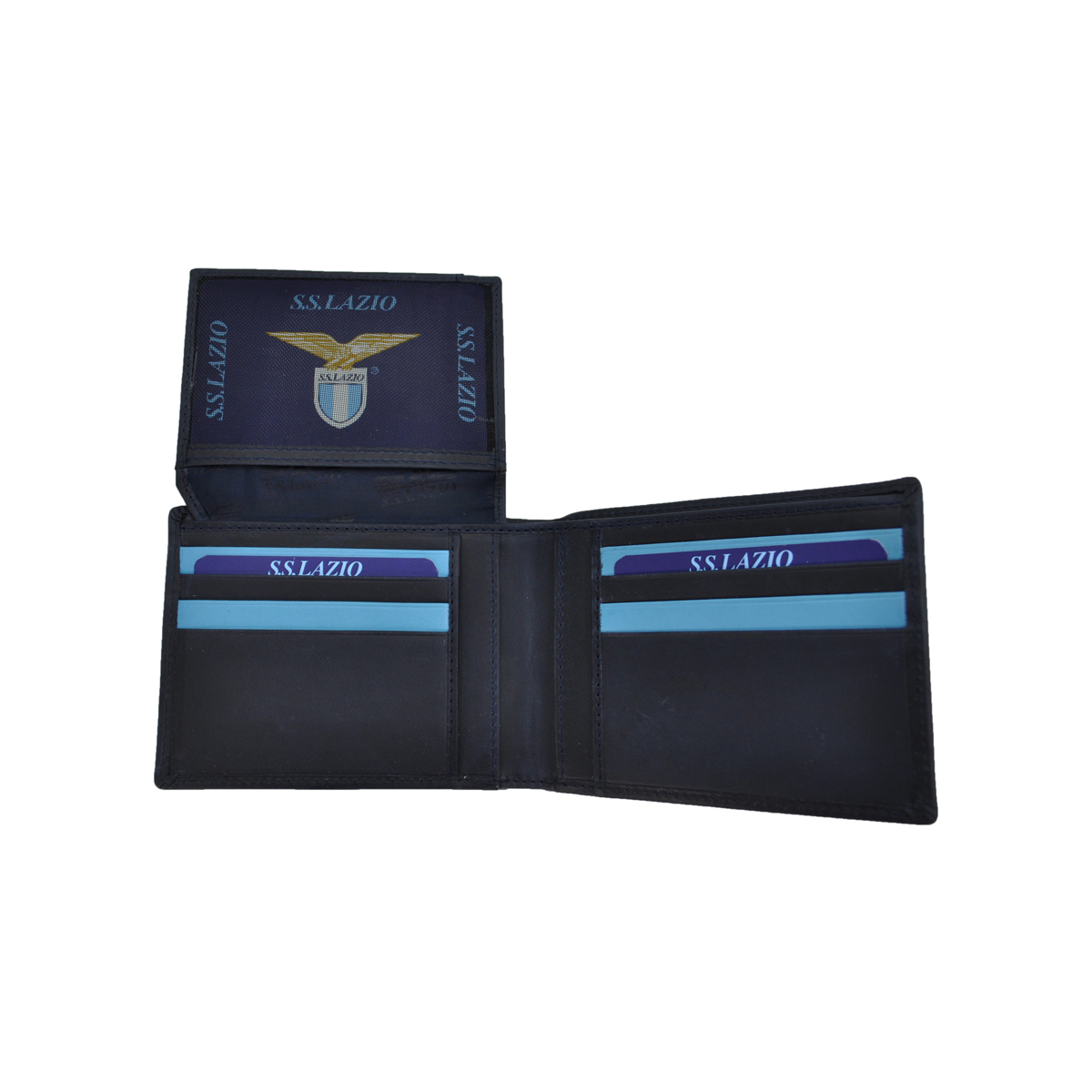 PARURE PORTAFOGLIO E PORTACARTE 100%PELLE LAZIO