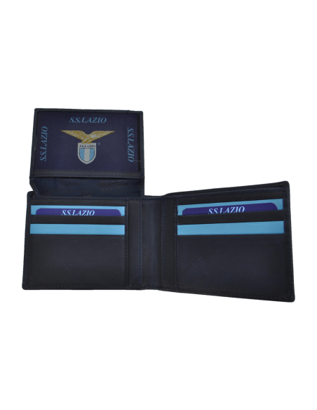 PARURE PORTAFOGLIO E PORTACARTE 100%PELLE LAZIO