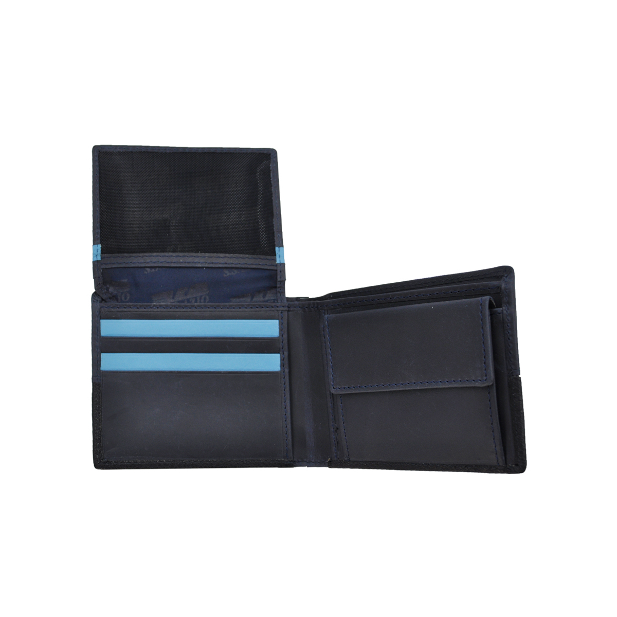PARURE PORTAFOGLIO SLIM E PORTACHIAVI 100%PELLE LAZIO