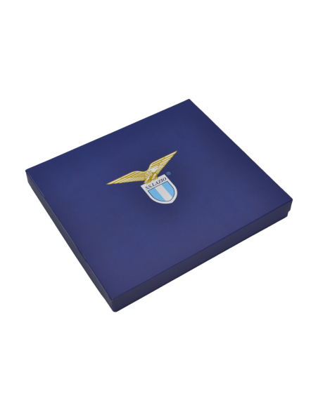 PARURE PORTAFOGLIO E PORTACHIAVI 100%PELLE LAZIO