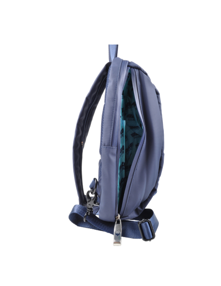 BORSELLO TRAVEL MONOSPALLA est.60%PVC 40%PL int.100%PL LAZIO