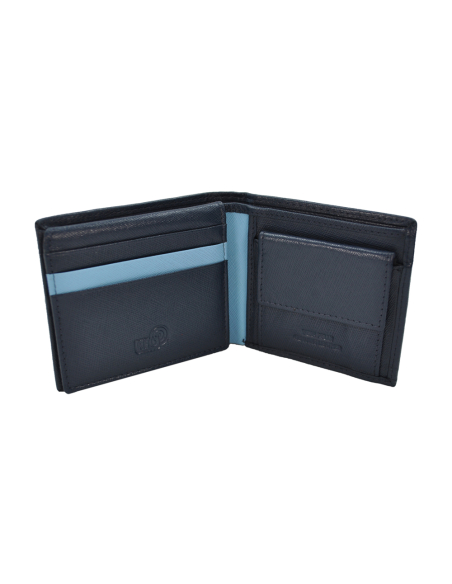 PORTAFOGLIO SAFFIANO SLIM 100% PELLE LAZIO