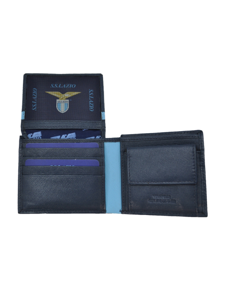 PORTAFOGLIO SAFFIANO SLIM 100% PELLE LAZIO