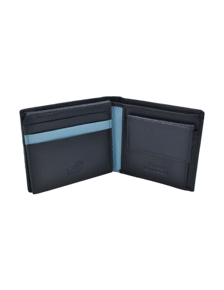 PORTAFOGLIO SLIM 100% PELLE LAZIO