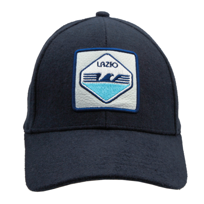 CAPPELLO BASEBALL FELTRO RICAMO 100%PL LAZIO