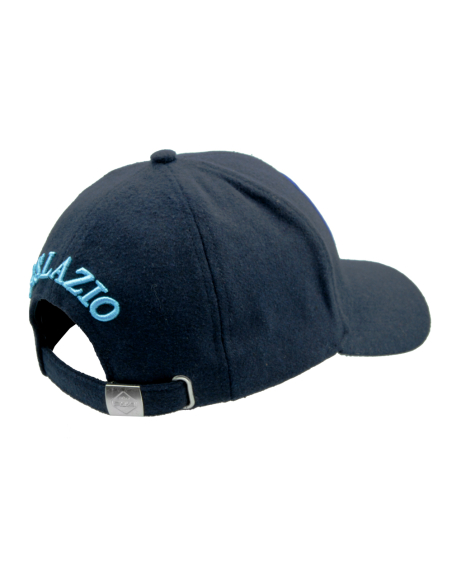 CAPPELLO BASEBALL FELTRO RICAMO 100%PL LAZIO