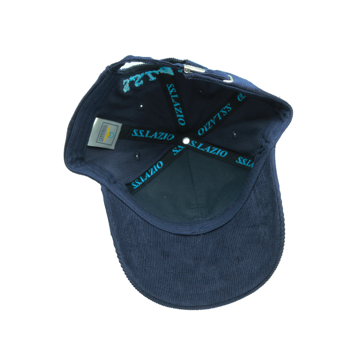 CAPPELLO BASEBALL VELLUTO RICAMO 100%CO LAZIO