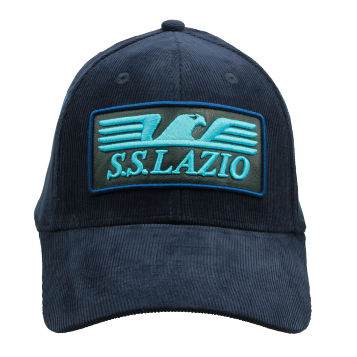 CAPPELLO BASEBALL VELLUTO RICAMO 100%CO LAZIO