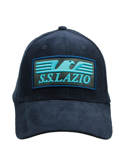 CAPPELLO BASEBALL VELLUTO RICAMO 100%CO LAZIO